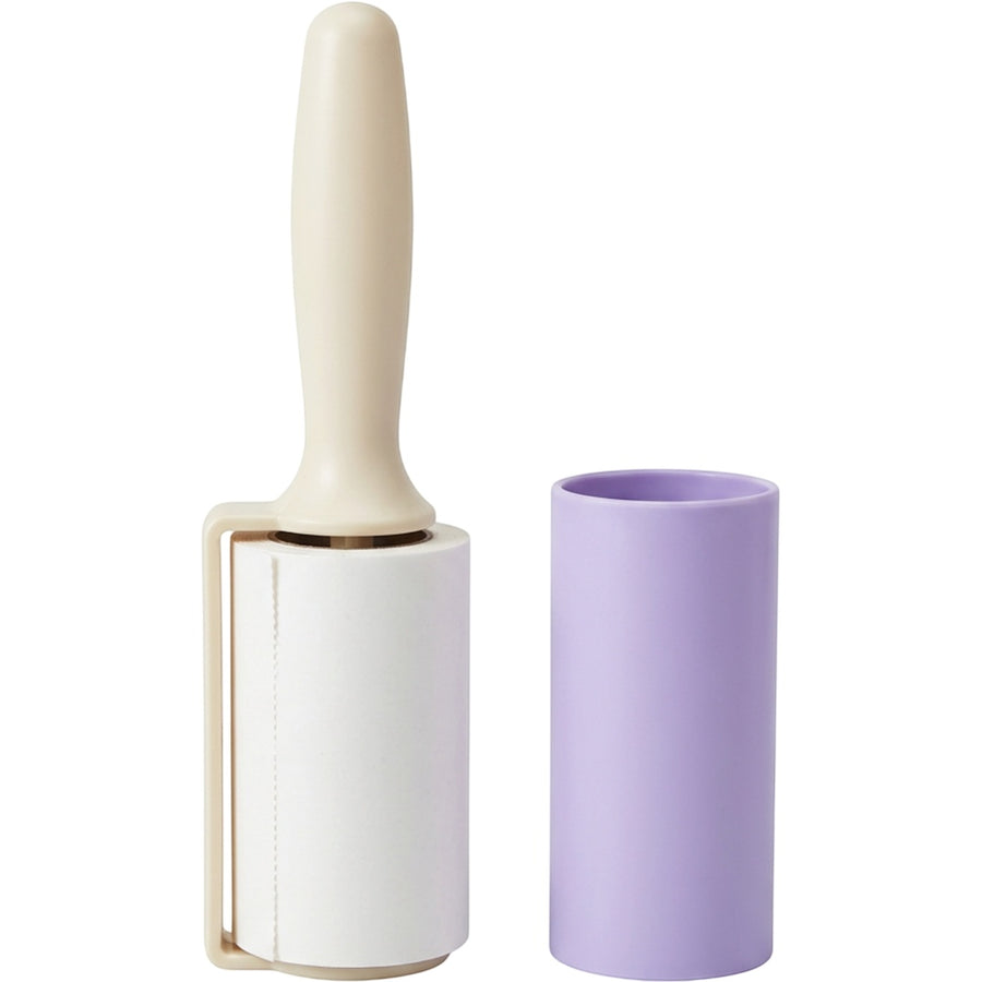 Donp Covered Travel Adhesive Lint Roller 30 Sheets Ivory